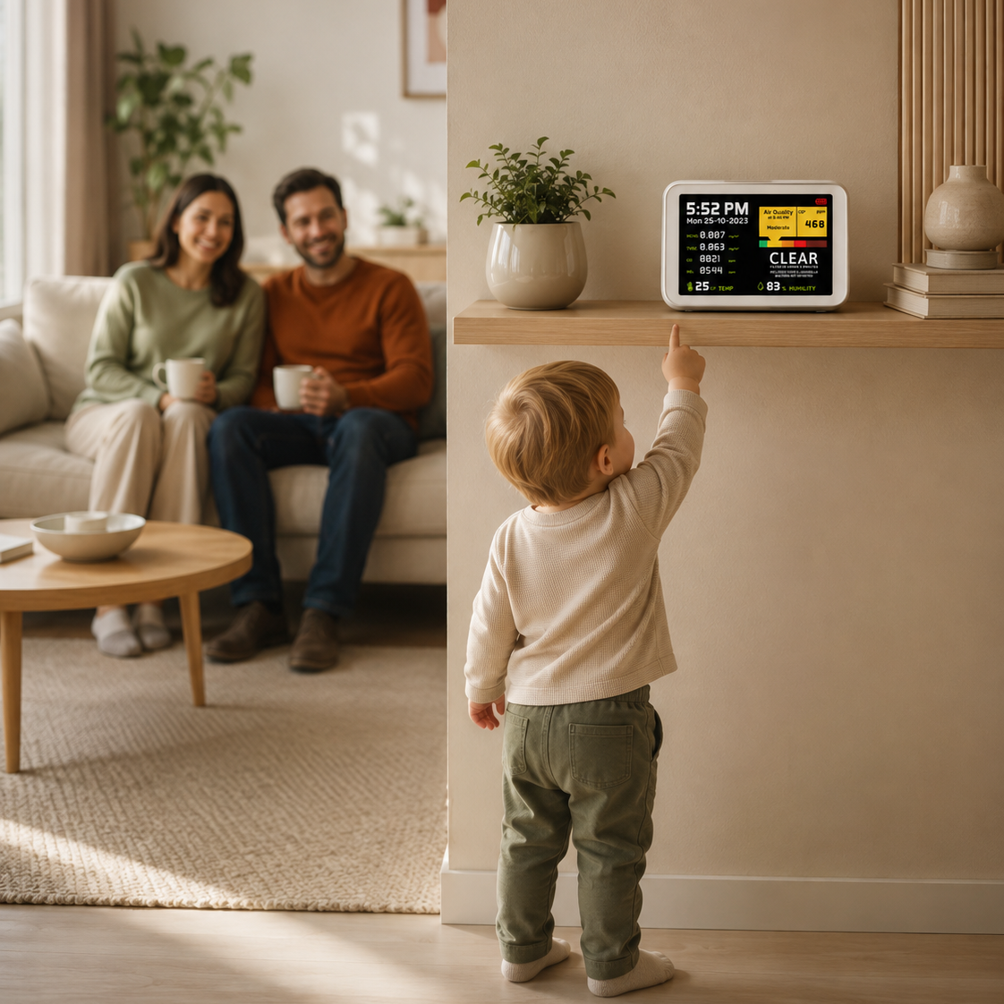A smarter way to understand your indoor environment.